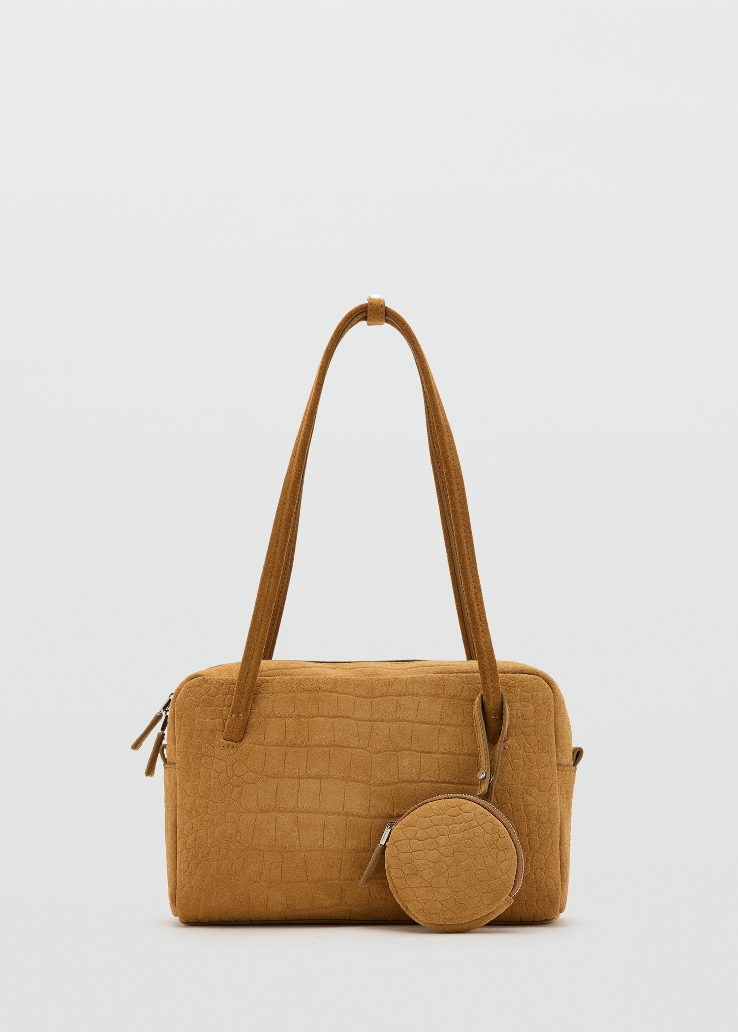 Small Suede Bowling Handbag - Women | Mango United Kingdom