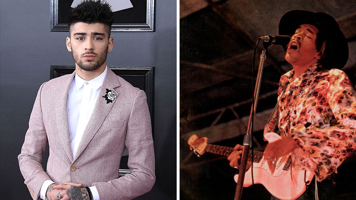 Zayn Malik and Jimi Hendrix Angel