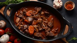 Basic dishes, like boeuf bourguignon, are the most likely to be bought in