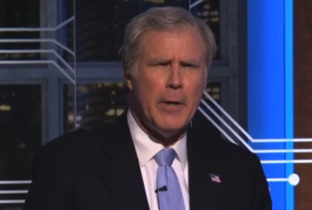 Will Ferrell appears as former President George W. Bush.