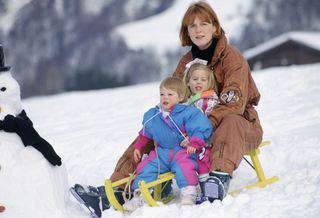 Princess Eugenie as a baby, Princess Lilibet bears a striking resemblance to a young Princess Eugenie