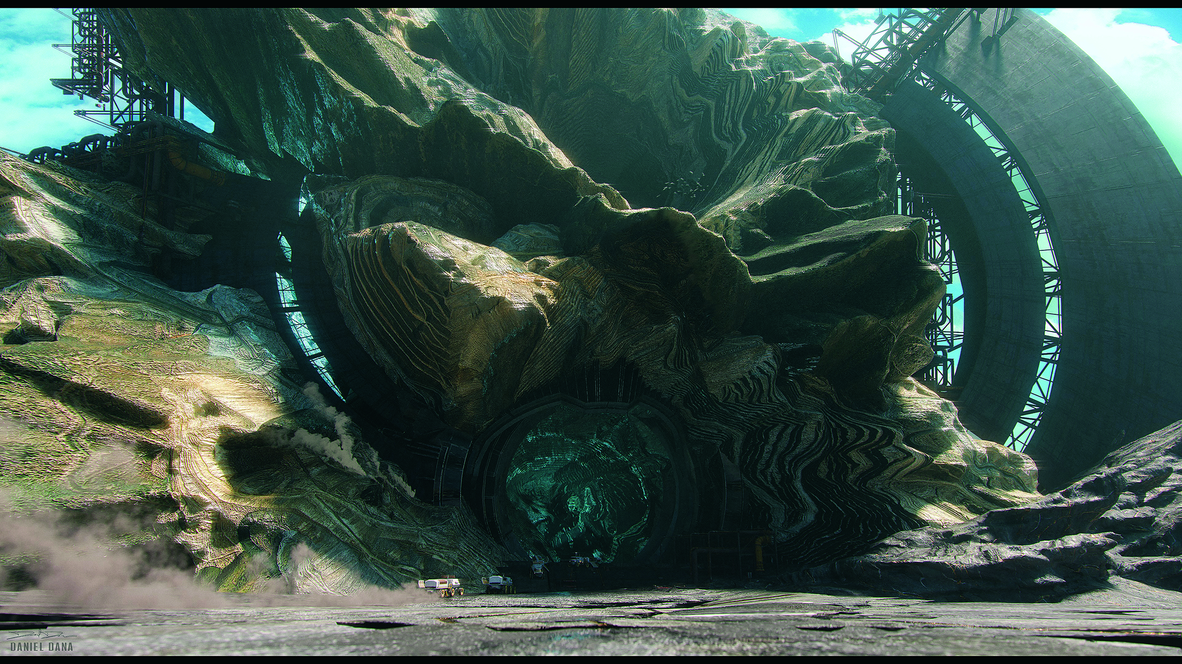 Fantasy environments modelling in 3D