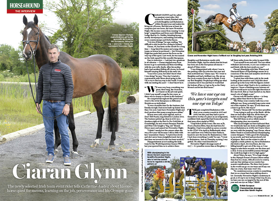 FT 2pp H&amp;amp;H interview Ciaran Glyn