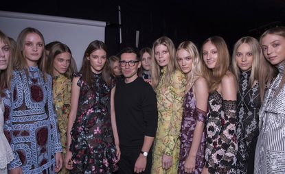 Erdem S/S 2016 fashion show models