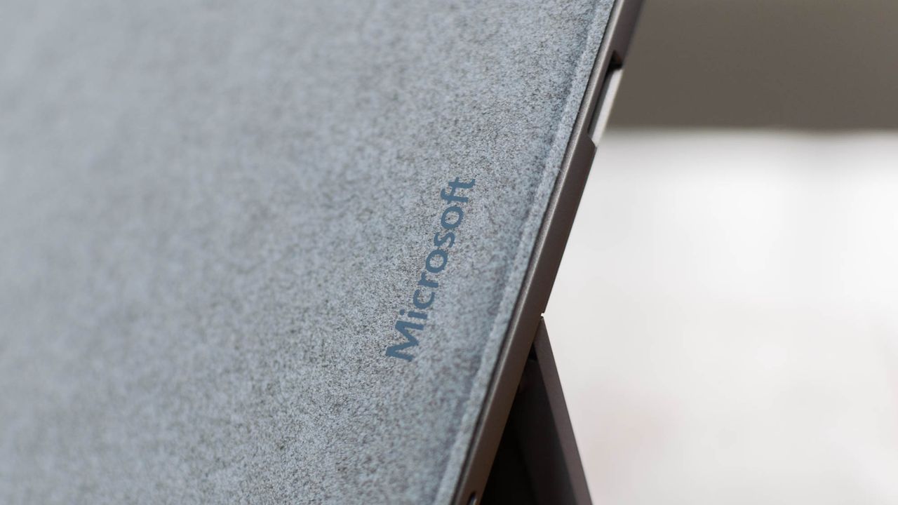Microsoft Surface Pro 7+ Microsoft logo