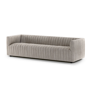 3-person channel tufted sofa