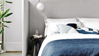 Bed sheet mistakes: Bed room styles in blue palette 