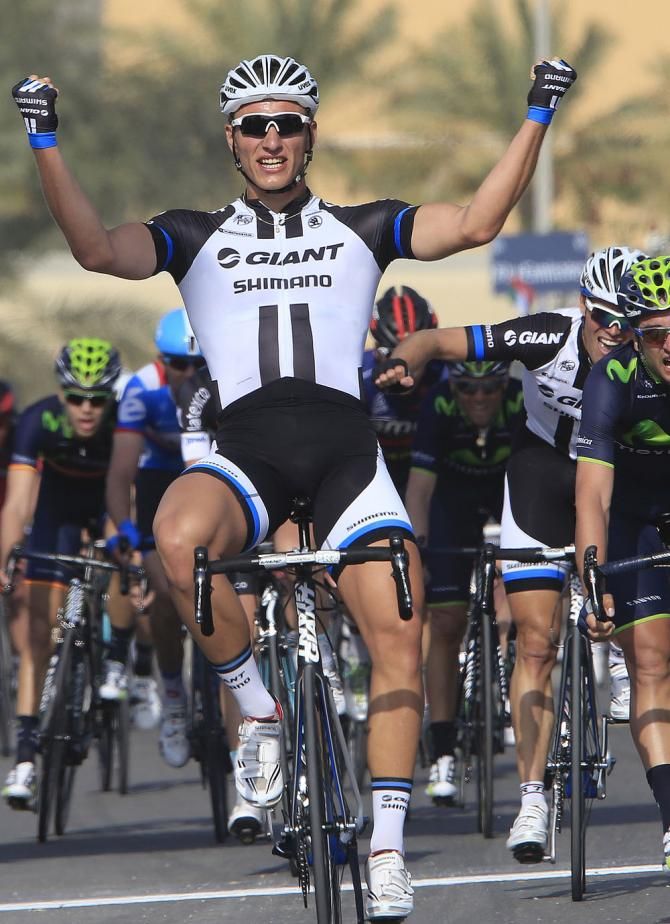 Marcel Kittel (Giant Shimano) powers to the win