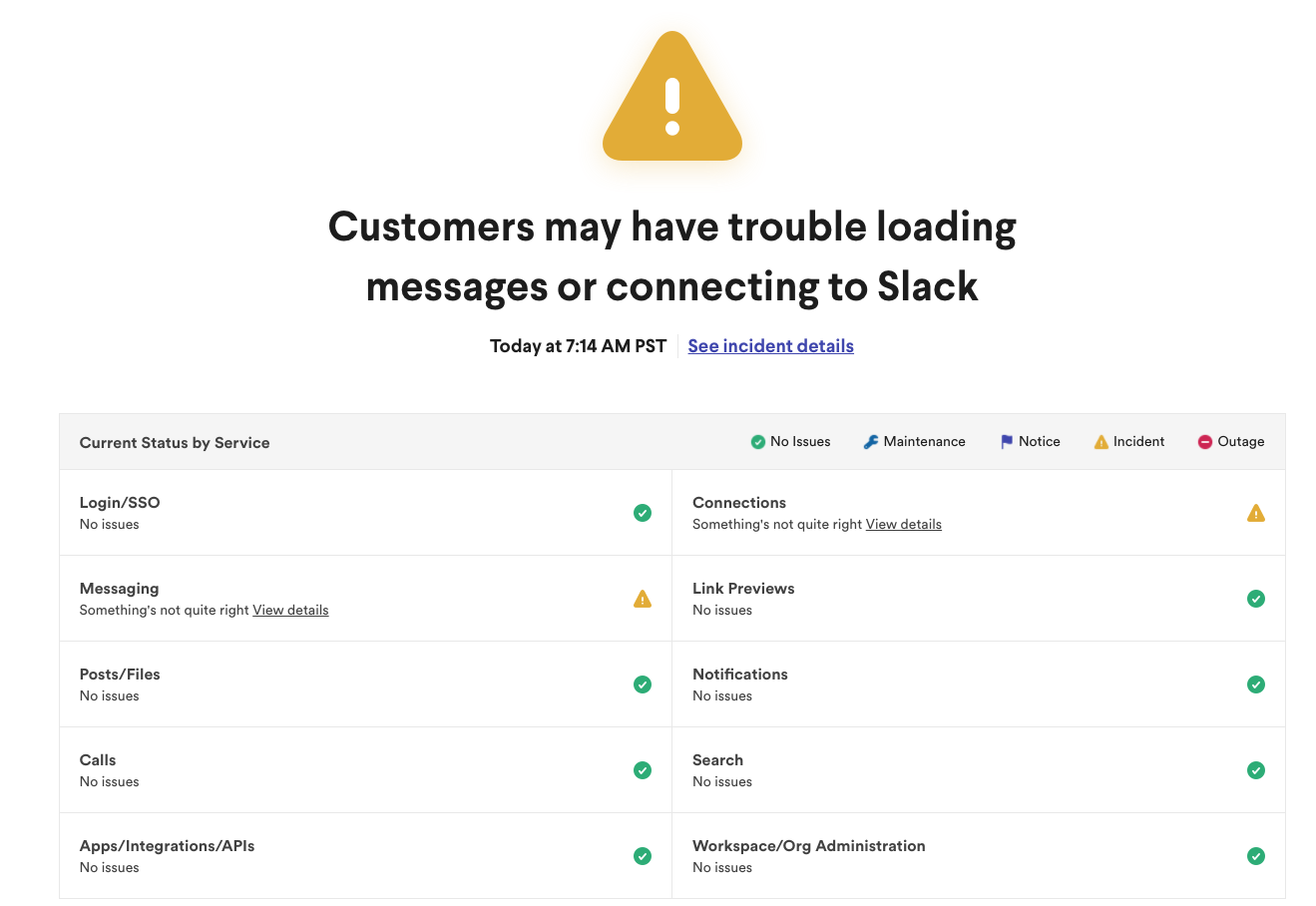 Slack is down 2021