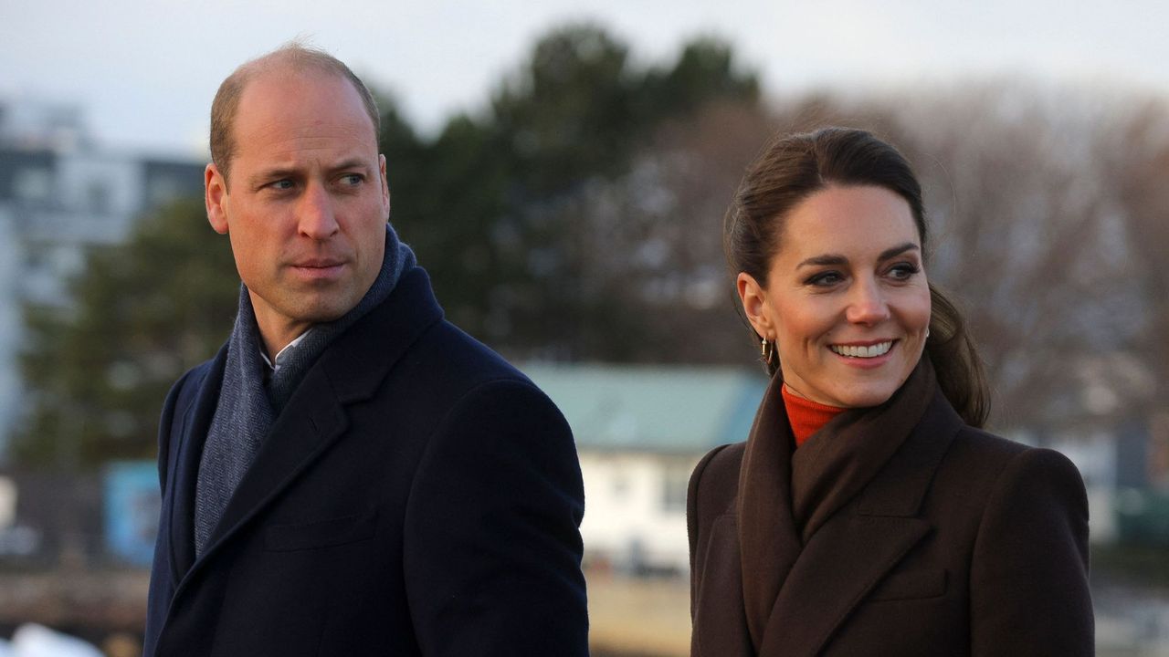 The Prince and Princess of Wales visit the Harbour Defences of Boston, Massachusetts, in 2022