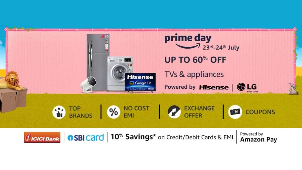 Amazon Prime Day 2022 India Best deals on TVs and home appliances for