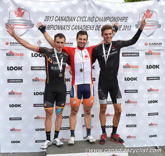 Podium: Ryan Anderson, Zach Bell, Antoine Duchesne