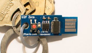 The U2F Zero key. Credit: Conor Patrick/ConorCo