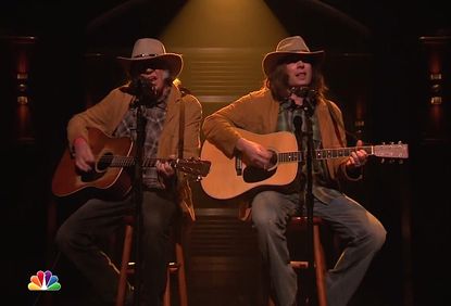 Neil Young and "Neil Young" on The Tonight Show
