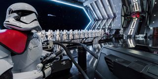 Rise of Resistance ride, stormtroopers, Disneyland, California