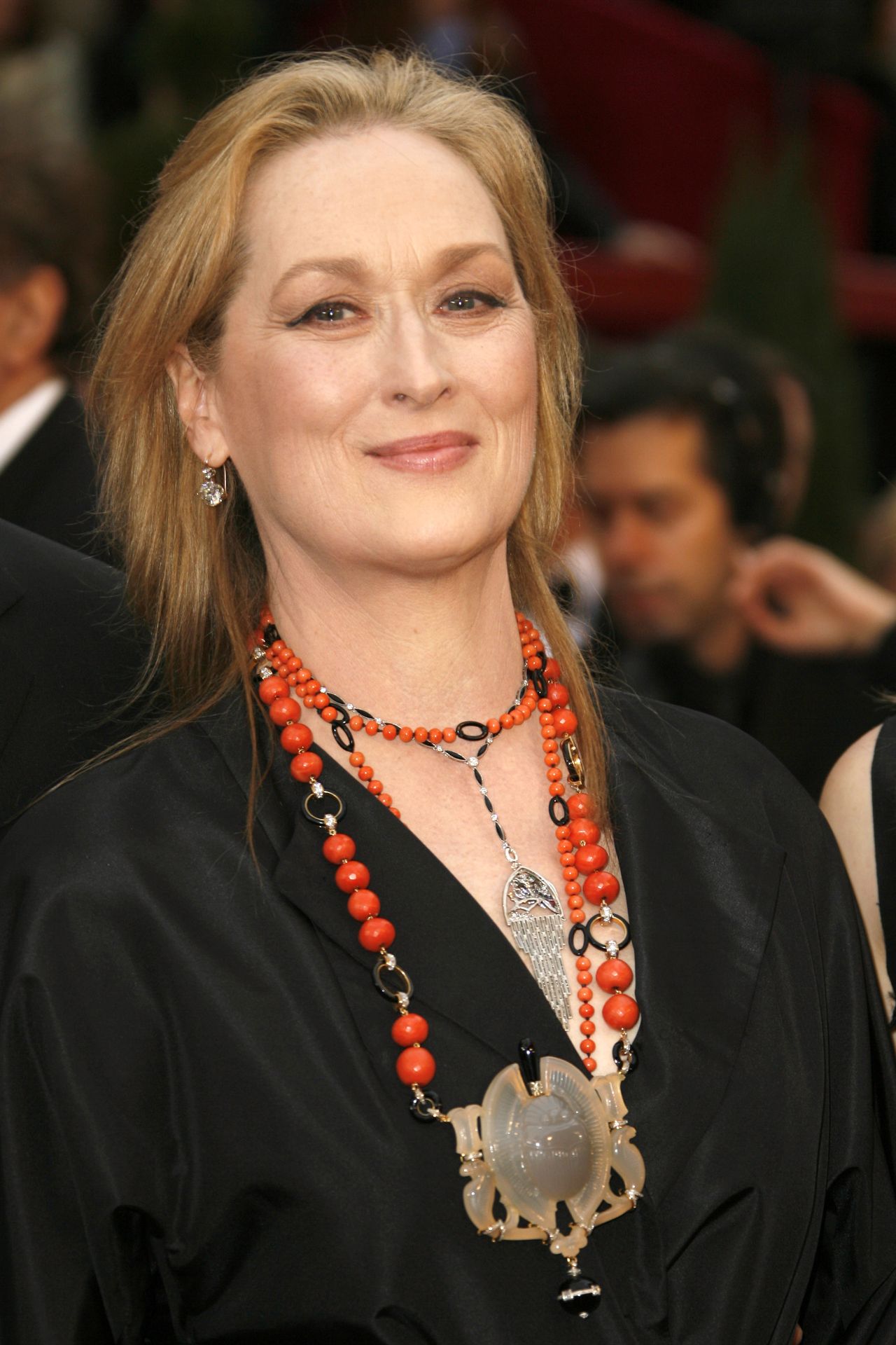 Meryl Streep at the 79th Annual Academy Awards in 2007 nominated for Best Actress in a Leading Role for The Devil Wears Prada