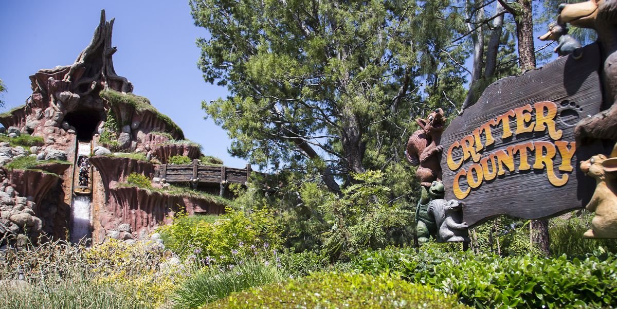 Disneyland&#039;s Critter Country and Splash Mountain