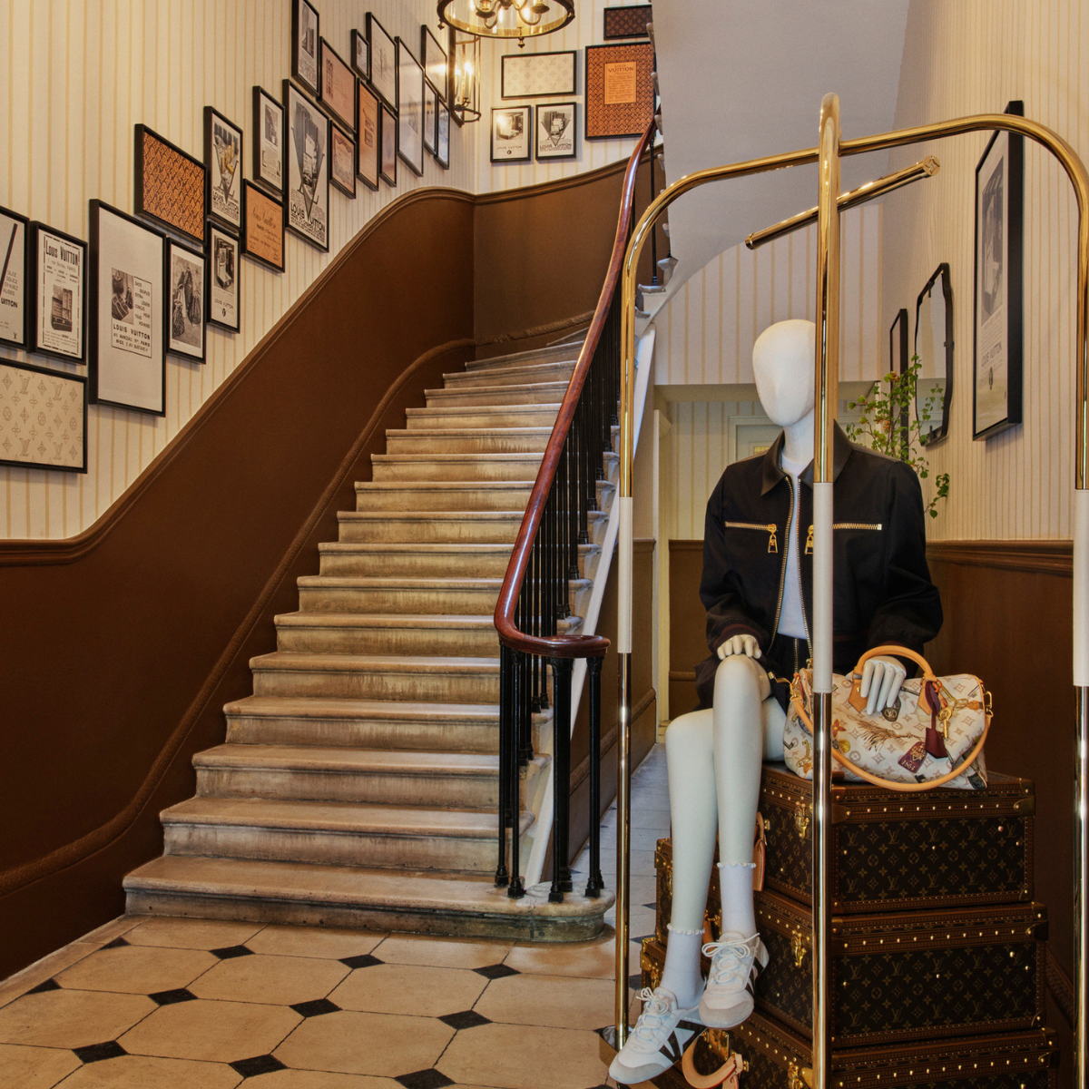 Louis Vuitton London hotel pop up 