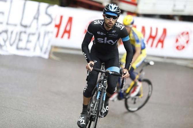 Dario Cataldo (Sky) rode well for Team Sky