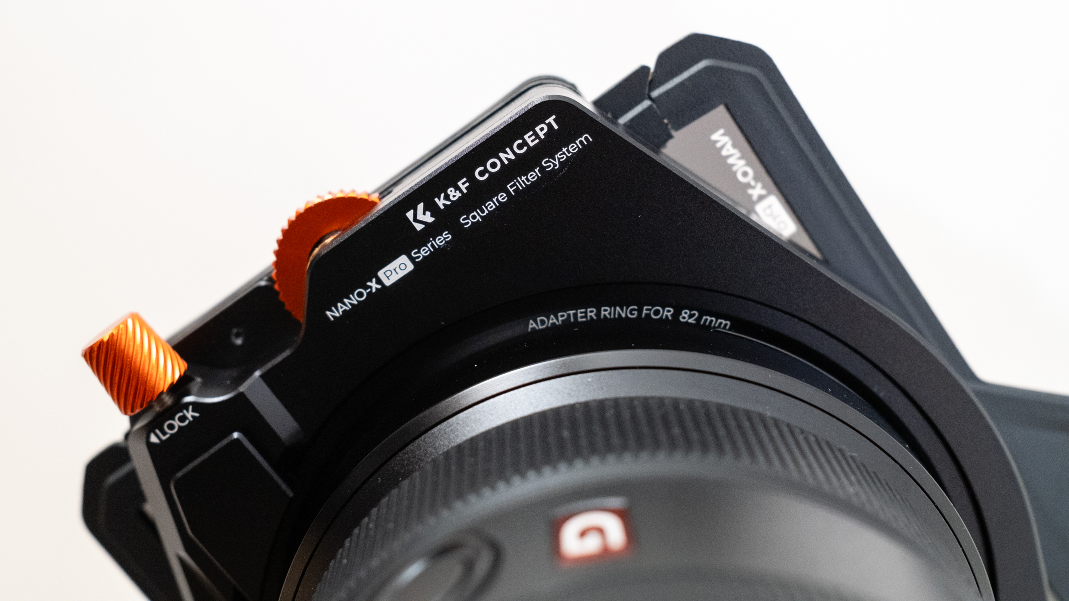 K&F Concept Square Filter Holder System X-Pro series control close up