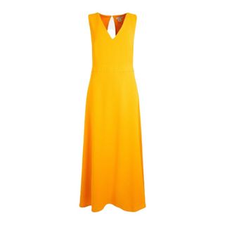 Oasis yellow midi dress