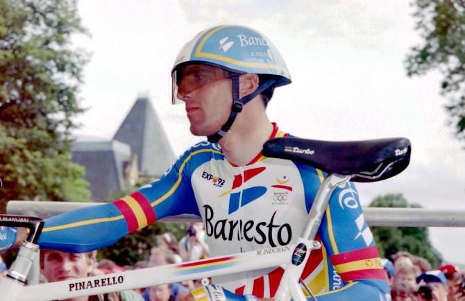 Miguel Indurain used his mastery against the clock to win both the Tour de France and the Giro d'Italia in 1992.