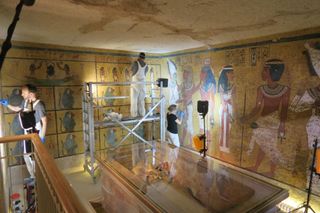 Conservators at the Getty Conservation Institute have nearly finished their work on the tomb of King Tutankhamun in Egypt.