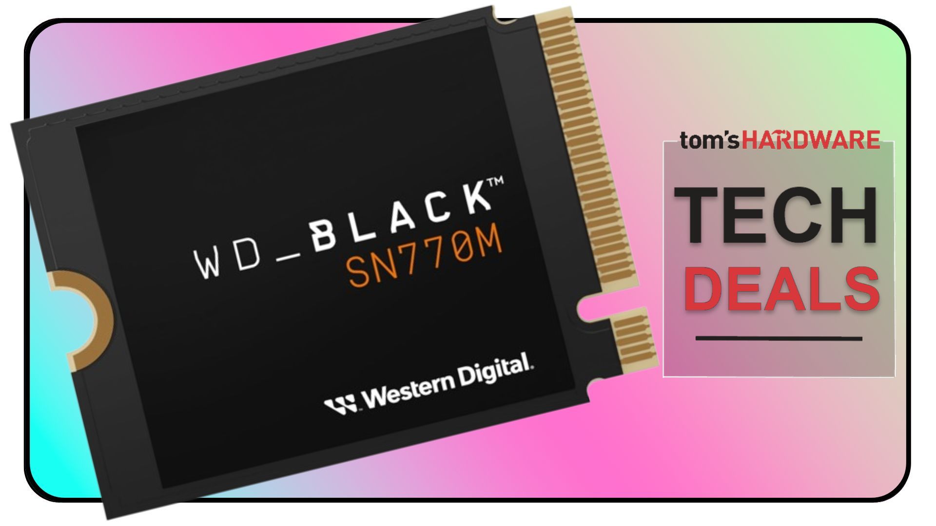 Beef up your Steam Deck storage with this 2TB WD Black SN770M SSD
