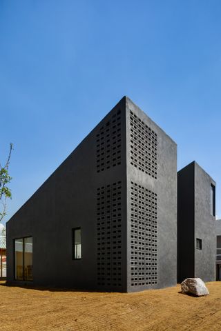 the black volume of Casa productive by Fernanda Canales