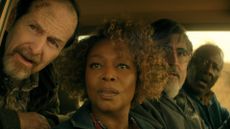 Denis O’Hare as Wally, Alfre Woodard as Judy, Alfred Molina as Sam, Clarke Peters as Art in The Boroughs