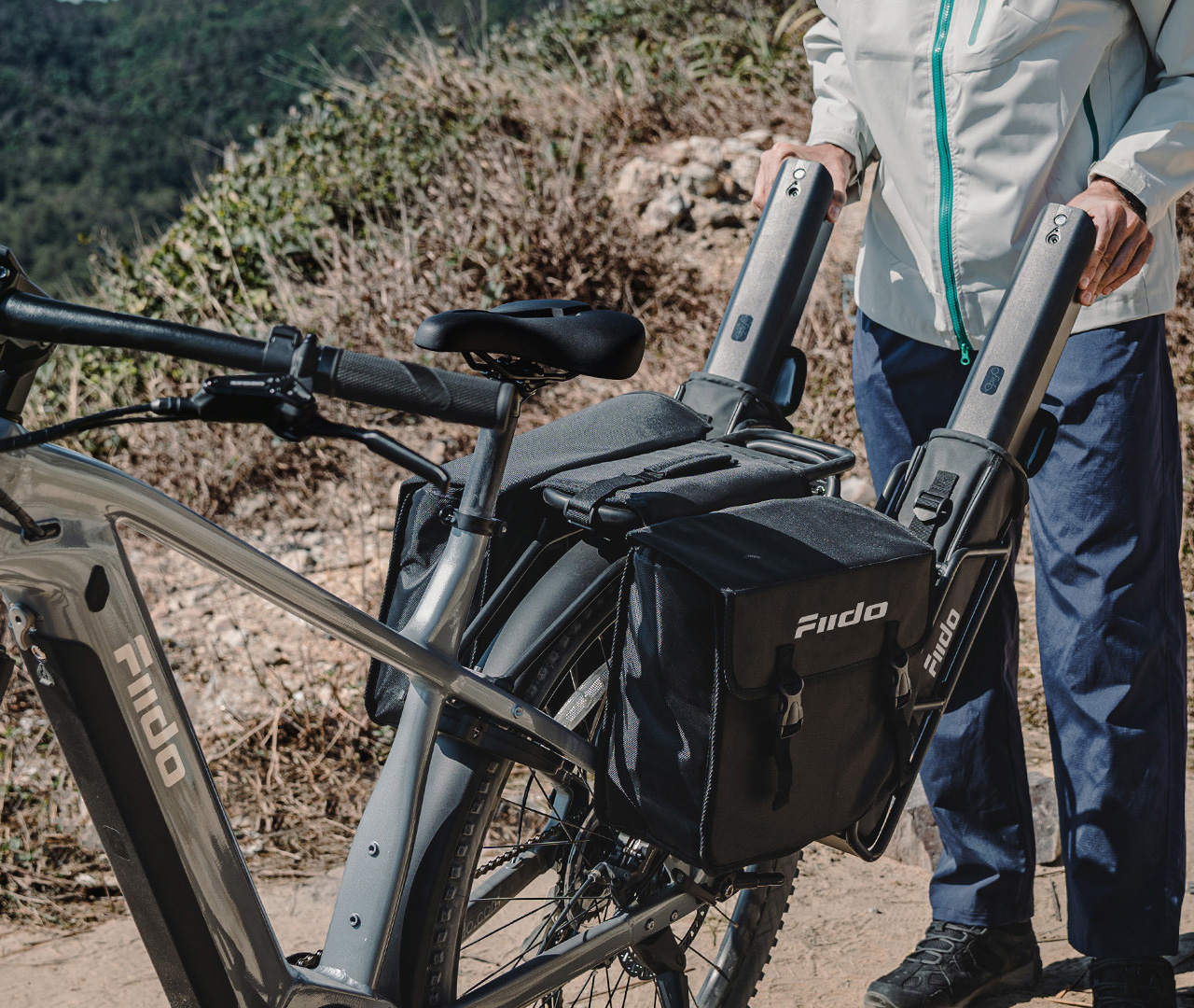 Fiido Nomads Pro luggage rack