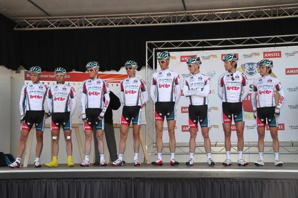 The Omega Pharma-Lotto team.