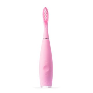 Pink Foreo electric toothbrush