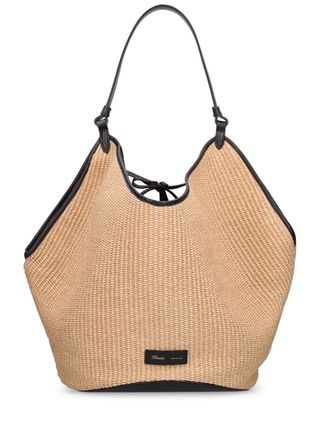 Medium Lotus Raffia Tote Bag - Khaite - Women | Luisaviaroma