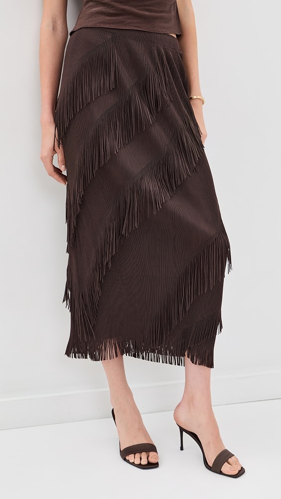 Kellie Skirt - Brown