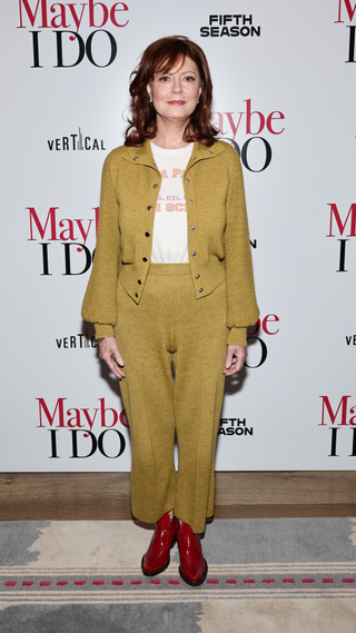 Susan Sarandon attends a special screening of "Maybe I Do" hosted by Fifth Season and Vertical at Crosby Street Hotel on January 17, 2023 in New York City