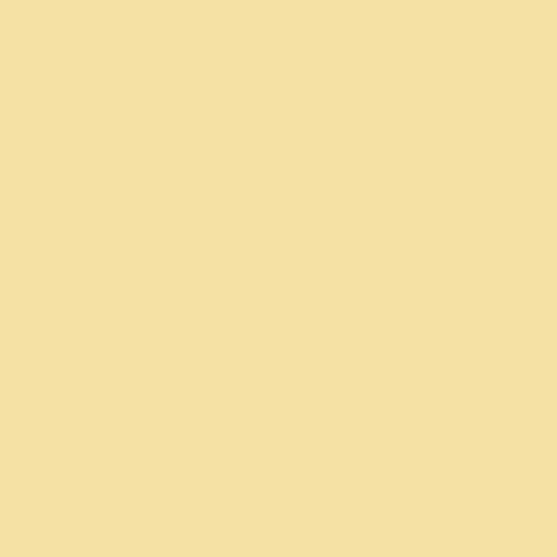 A pale buttery yellow Benjamin Moore paint