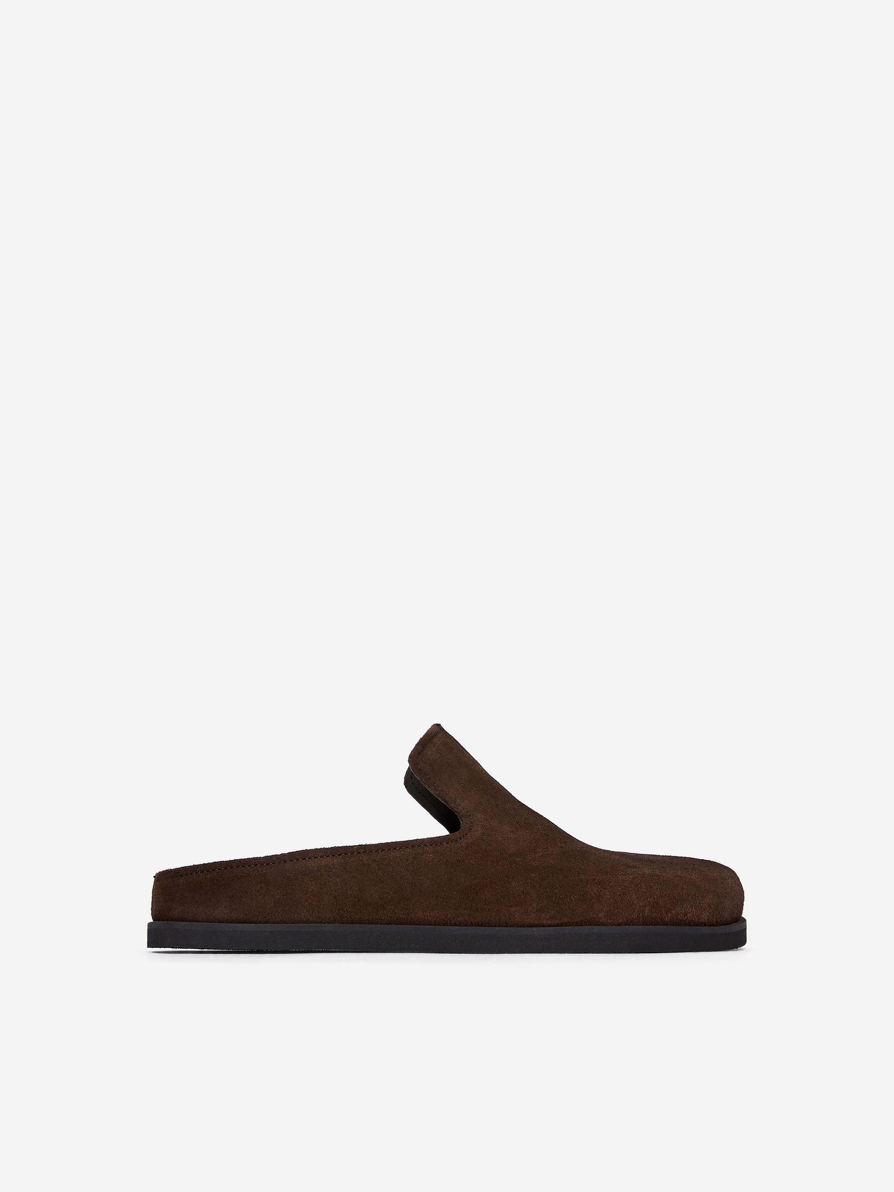 Suede Mules &amp;ndash; Brown &amp;ndash; Women &amp;ndash; Arket Gb