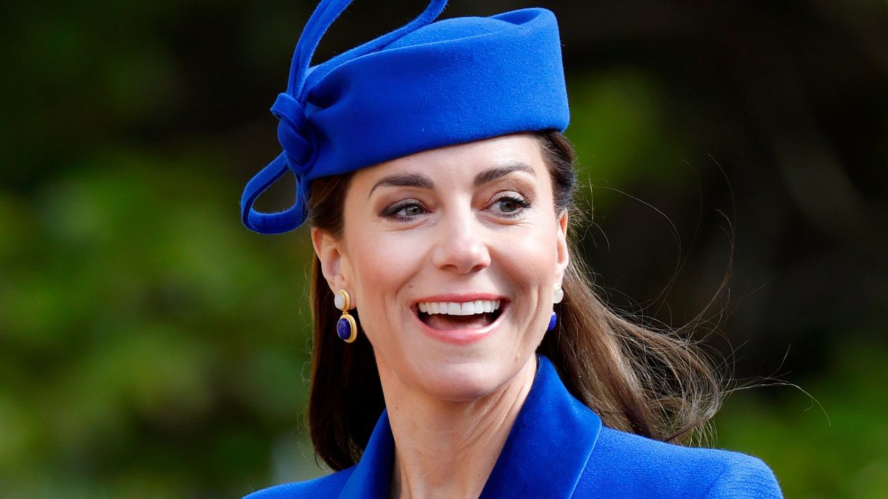 Princess Catherine&#039;s red nail polish worn as she attended the traditional Easter Sunday Service