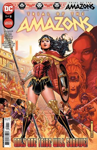 Trial of the Amazons #1 cover