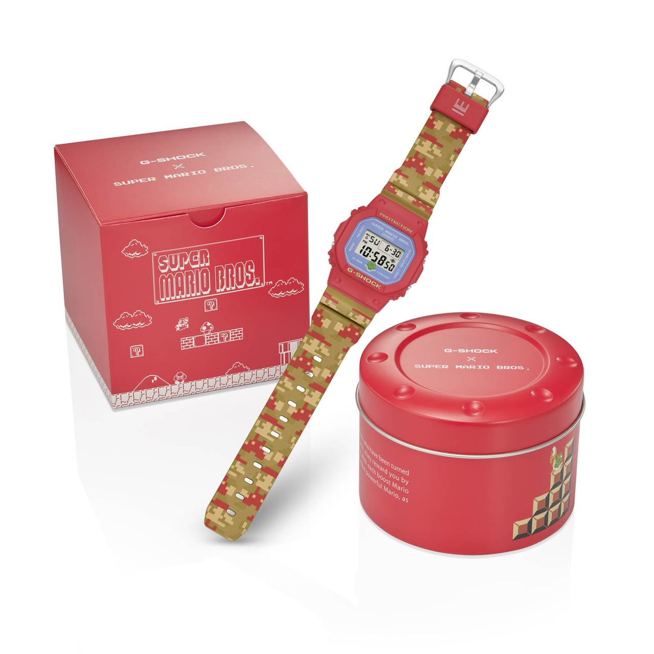 It's-a me, Casio! Limited edition Super Mario Bros x G-Shock watch