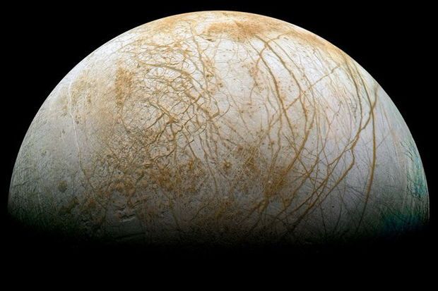 Europa Thick Ice Crust