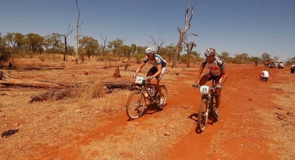 Riders turned around into a headwind.