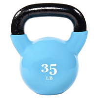 BalanceFrom All-Purpose Color Vinyl Coated Kettlebells