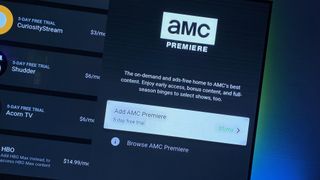 The AMC Premiere add-on on YouTube TV