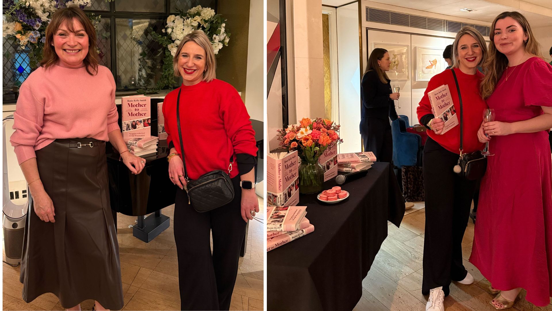 Hannah Fernando, Lorraine and Rosie Kelly Smith