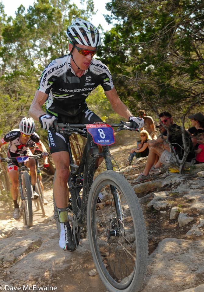 Max Plaxton (Cannondale Factory Racing) was well aware of the team tactics in play today by the Scott Team