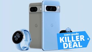 Pixel 8 Pro preorder deal with Pixel Watch 2 at amazon