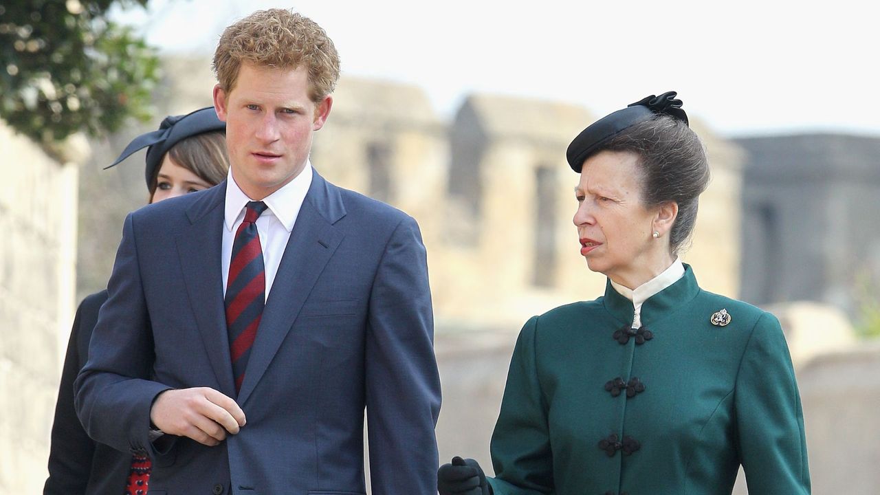 Princess Anne and Prince Harry