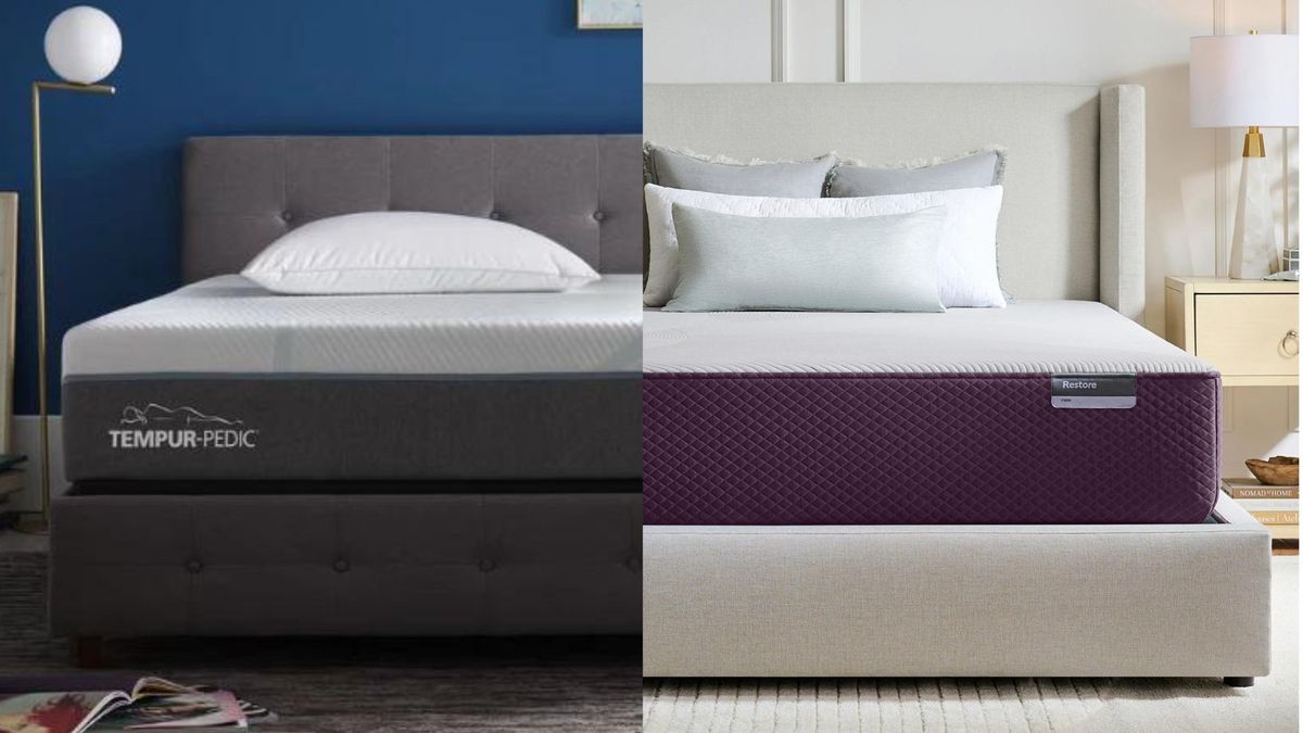 Tempur-Pedic Tempur-Adapt vs Purple Restore mattress